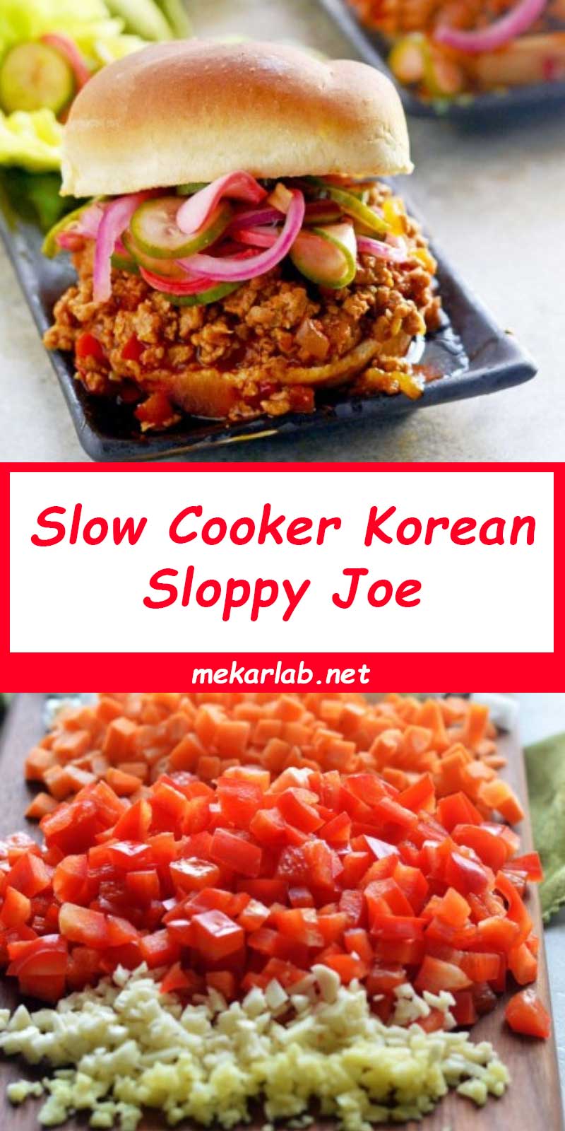 Slow Cooker Korean Sloppy Joe