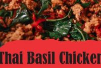 This Thai basil chicken - Healthy Living and Lifestyle