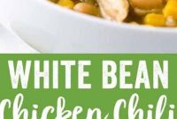 White Bean Chicken Chili - Mom's Recipe Healthy