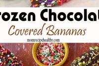 Frozen Chocolate Covered Bananas Recipe (+video)