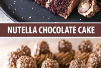 NUTELLA CHOCOLATE CAKE | Food Blogger