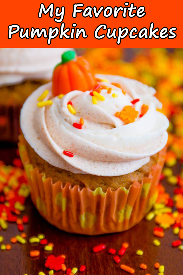 My Favorite Pumpkin Cupcakes