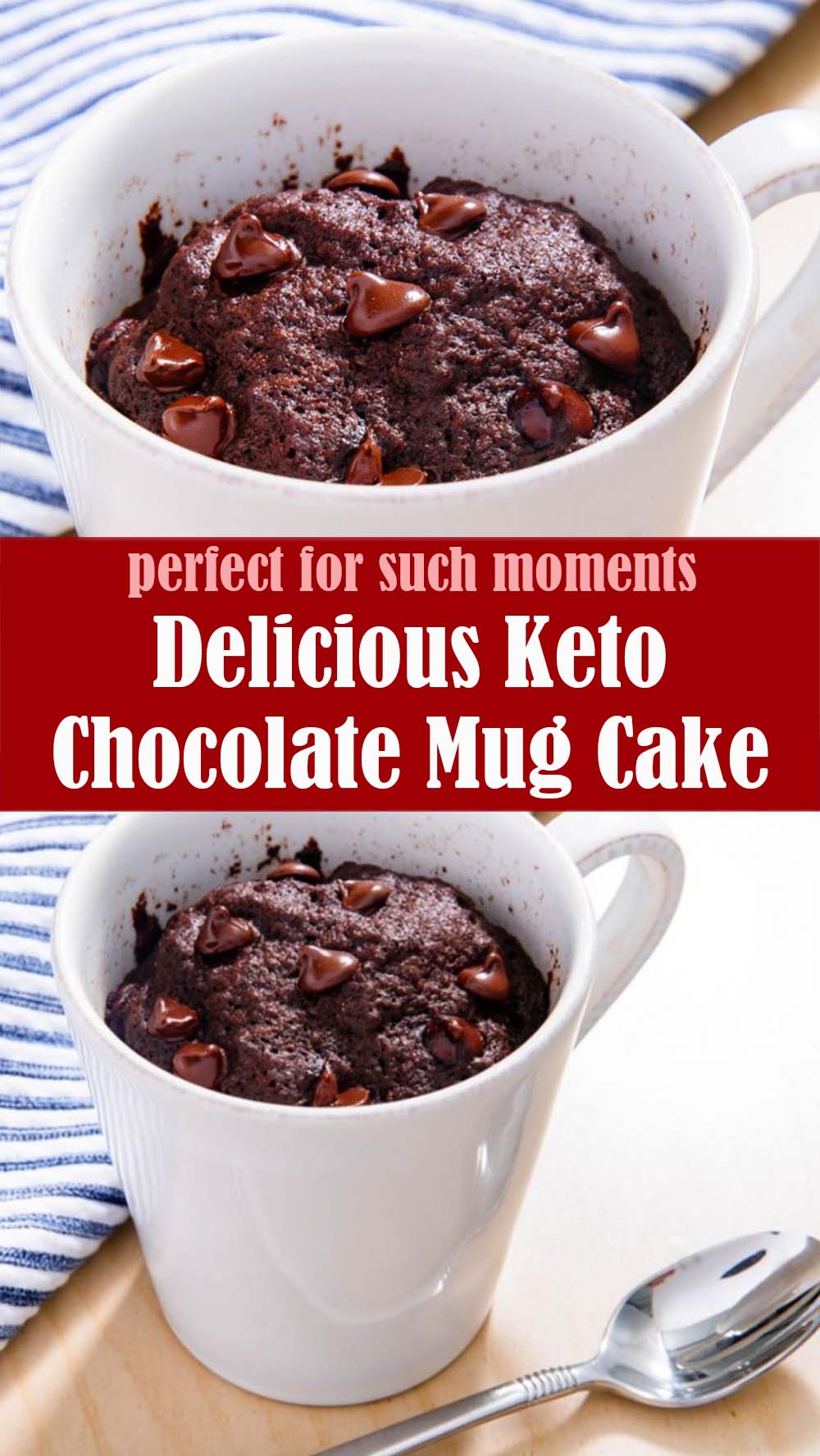 Delicious Keto Chocolate Mug Cake