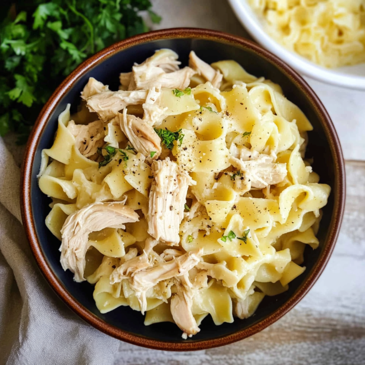 Amish Chicken and Noodles