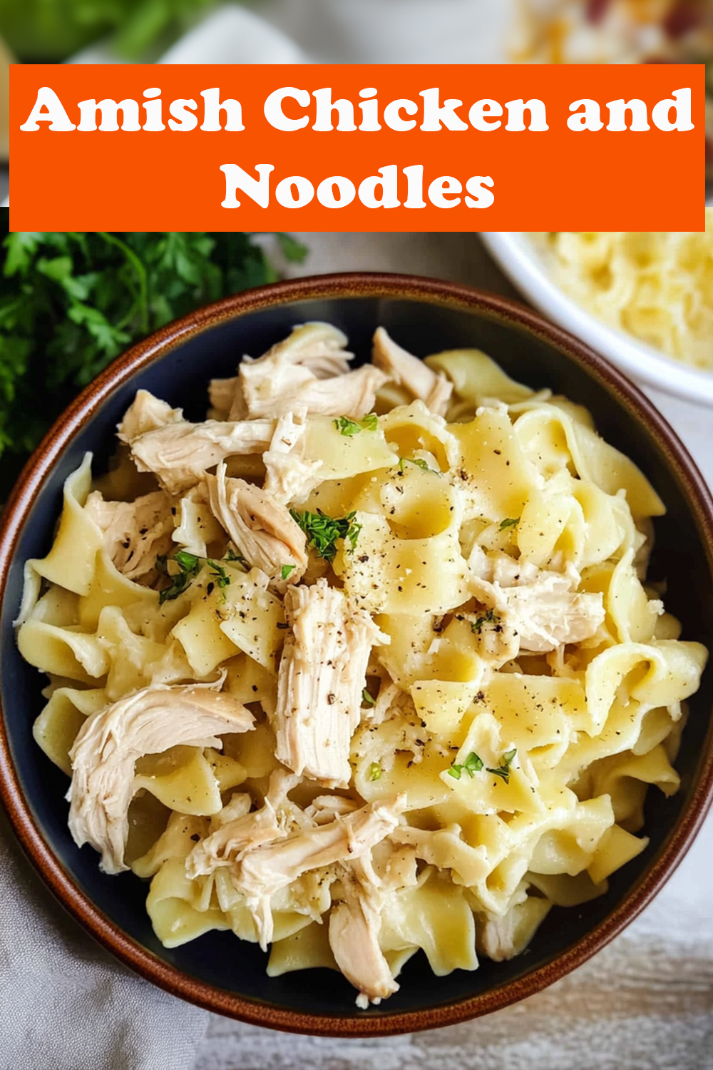 Amish Chicken and Noodles