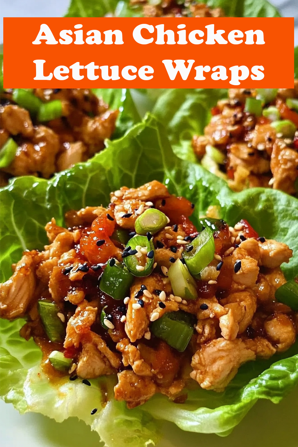 Asian Chicken Lettuce Wraps Recipe