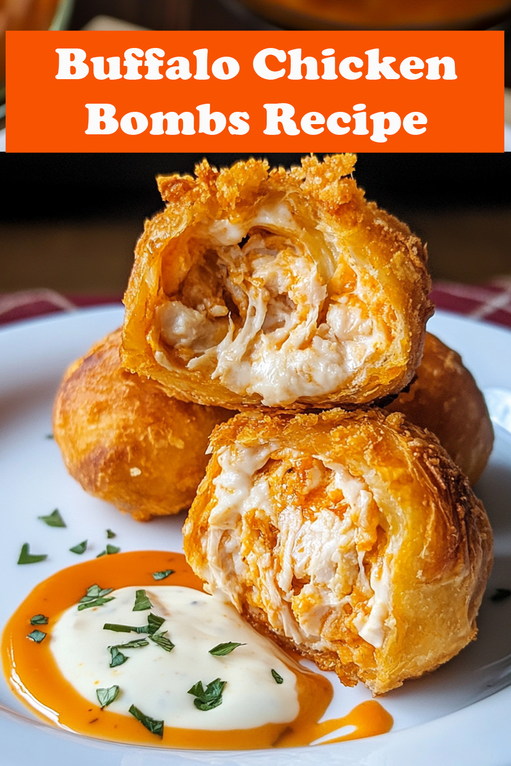 Buffalo Chicken Bombs Recipe