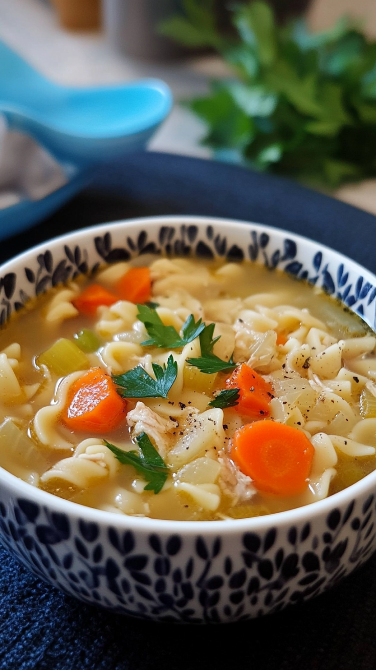 Classic Vegan Chicken Noodle Soup Recipe