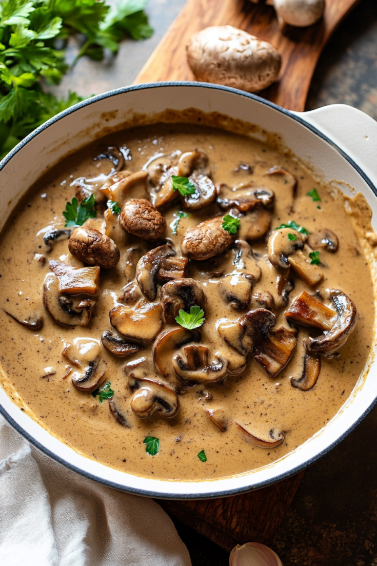 Creamy Mushroom Marsala Sauce