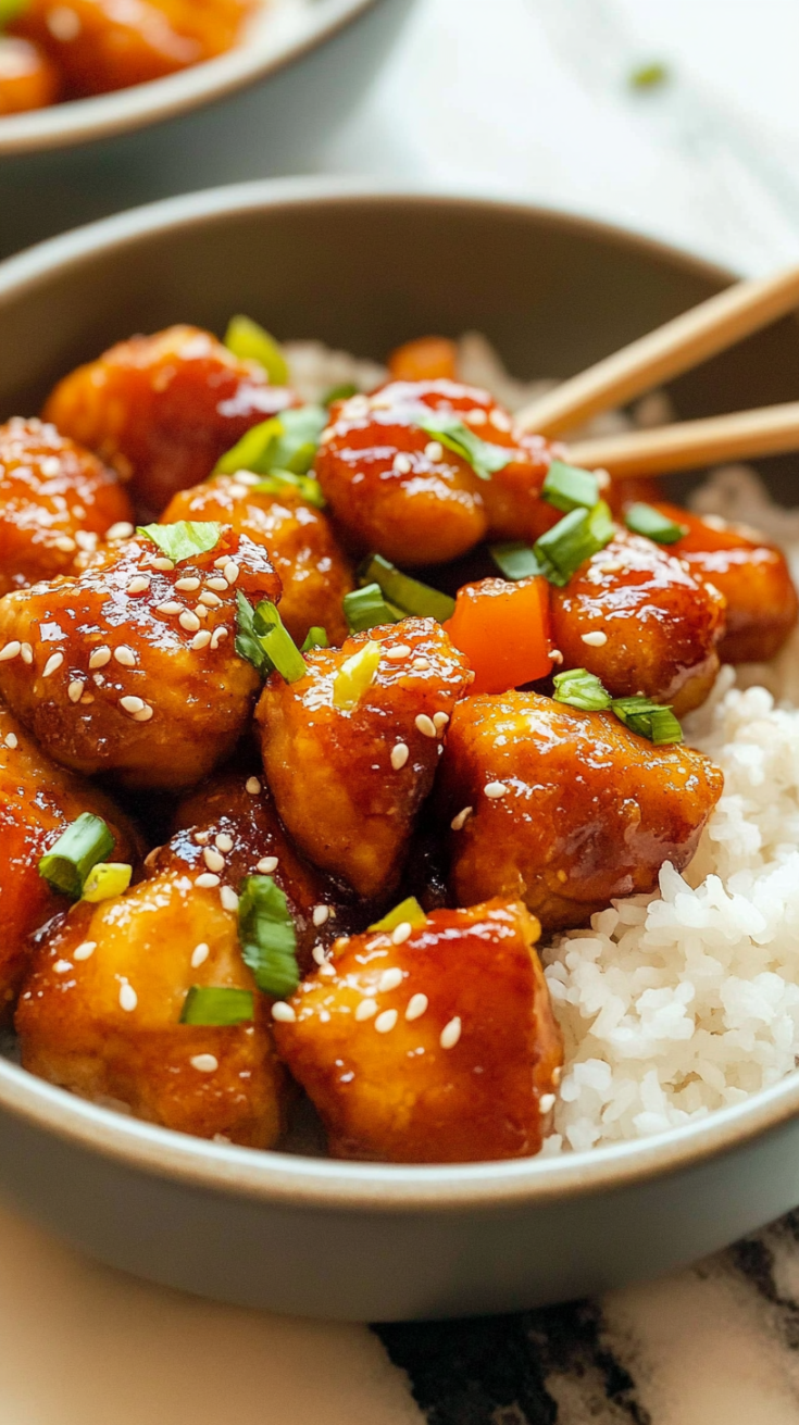 Easy Baked Sweet and Sour Chicken