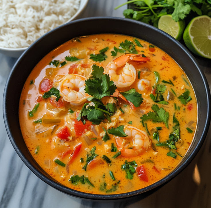 Easy Thai Shrimp Soup Recipe