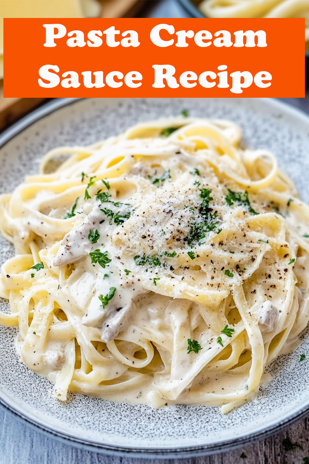 Pasta Cream Sauce Recipe