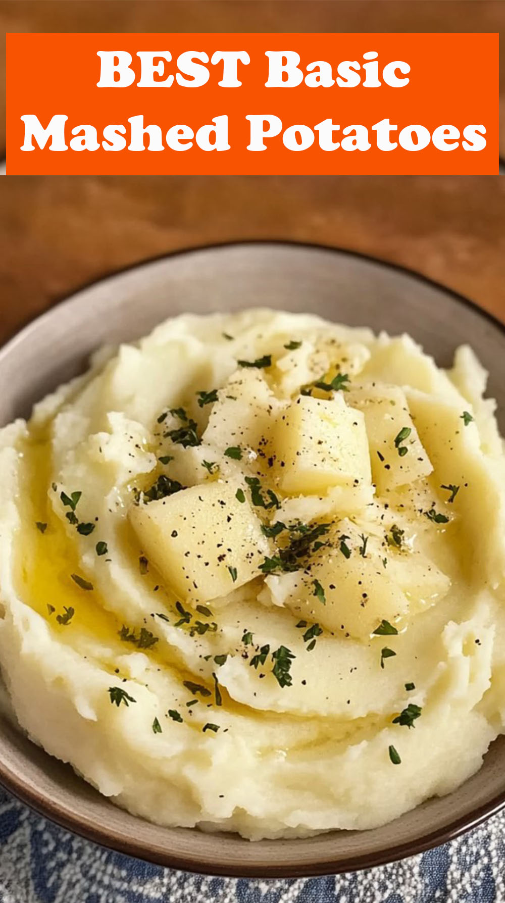 BEST Basic Mashed Potatoes