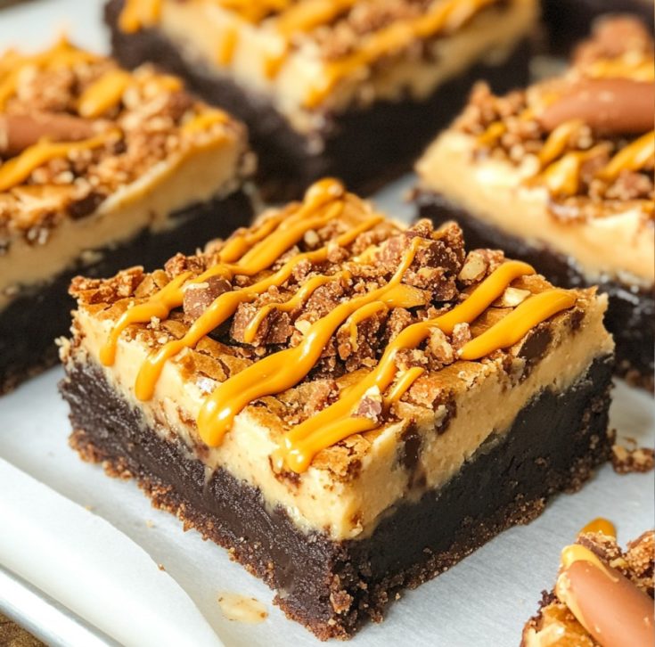 Butterfinger Cheesecake Brownies Recipe